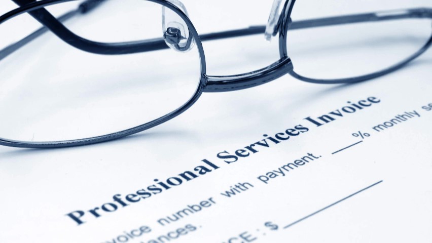 Invoice for Professional Services